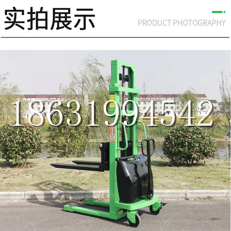 开原市电动叉车堆高车液压铲车电瓶1吨2吨站驾步行式小型全自动叉车